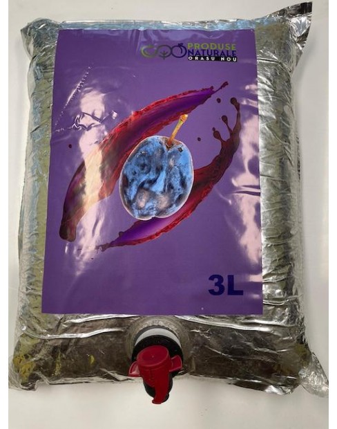 Suc de prune ecologic 3L